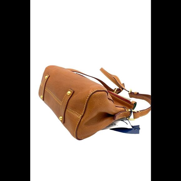 Dooney & Bourke Florentine Leather Laurel Crossbody Natural - Picture 3 of 4